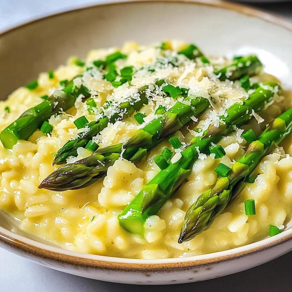 Spargelrisotto