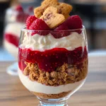Spekulatius Dessert mit Himbeeren – Nachtisch zu Weihnachten