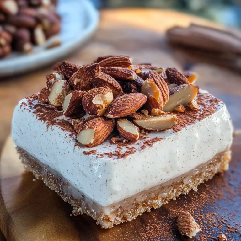 Spekulatius Dessert mit Zimt & Gebrannten Mandeln