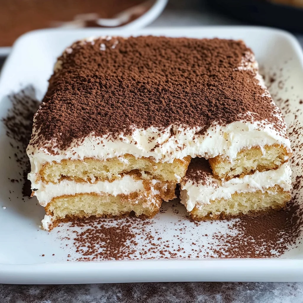 Tiramisu ohne Ei & Alkohol