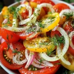 Tomaten-Fenchel-Salat