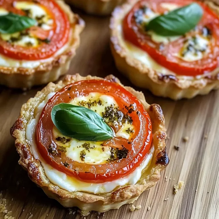 Tomaten-Mozzarella Tartelettes: Eine unglaubliche Oster-Leckerei