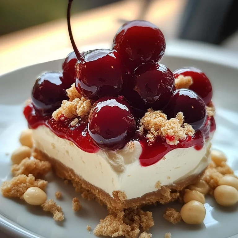 Zimtcreme mit Kirschsoße und Amaretti