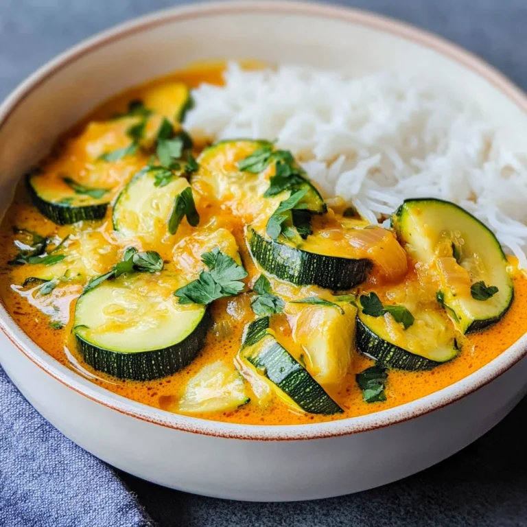 Zucchini-Curry