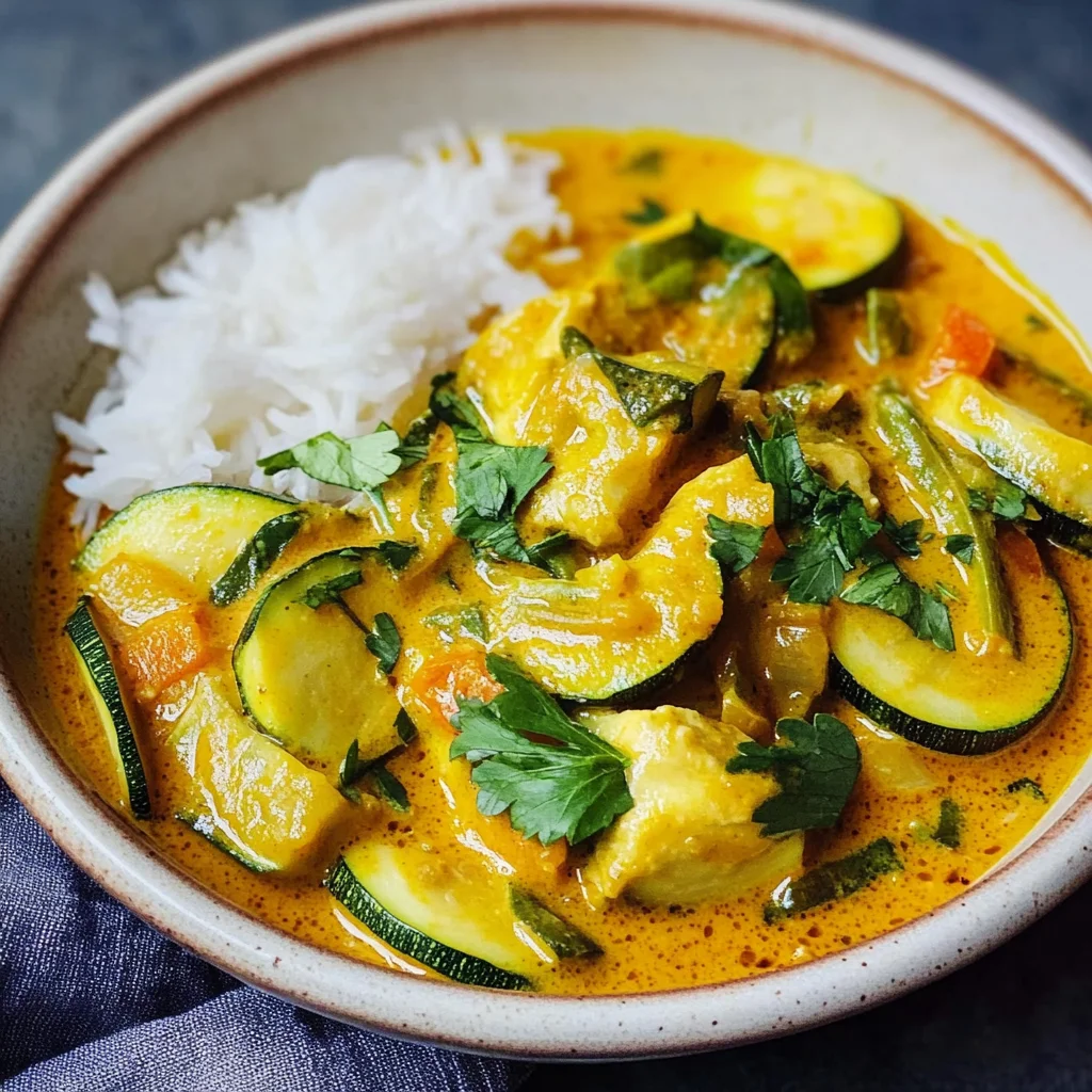 Zucchini-Curry