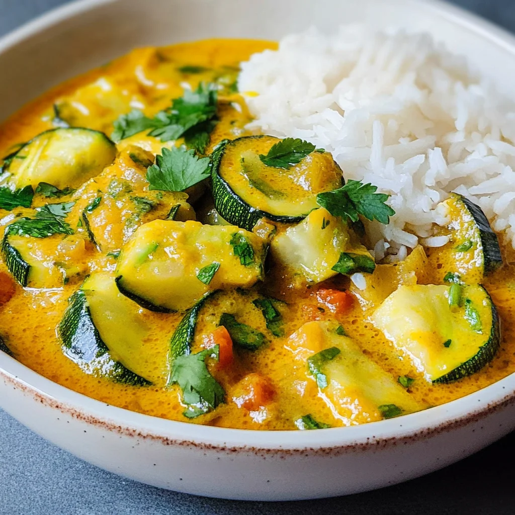 Zucchini-Curry