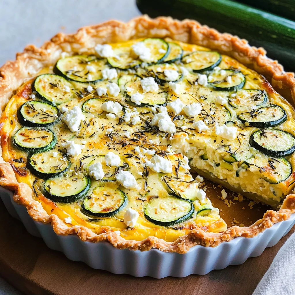 Zucchini-Quiche