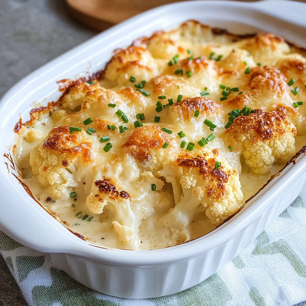 Blumenkohlauflauf - vegetarisch & knusprig überbacken