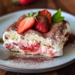 Erdbeer Tiramisu - cremig & ohne Ei
