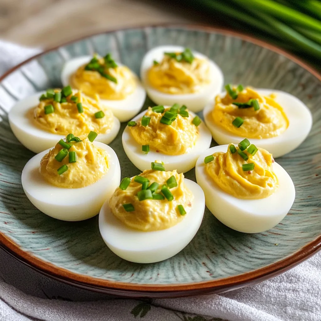 Gefüllte Eier - klassisch mit Mayo & Senf