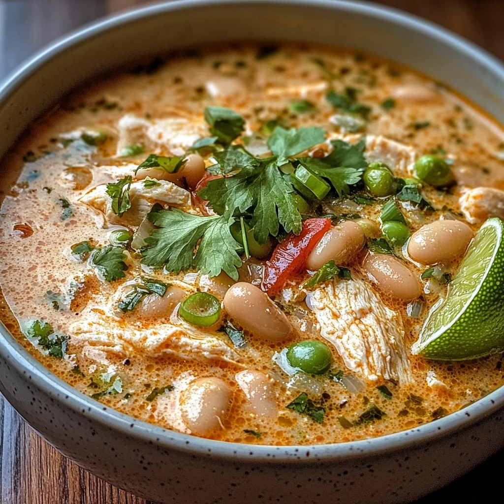 Cajun White Chicken Chili