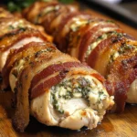 Hähnchenbrust im Speckmantel