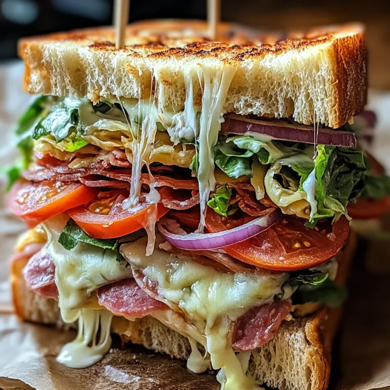 Italienisches Grinder-Sandwich
