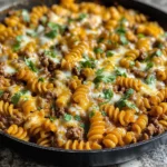 Käse-Enchilada-Hamburger-Helfer