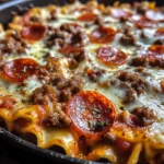 Pizza-Lasagne-Pfannenauflauf