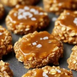 Salzkaramell-Kekse ohne Backen