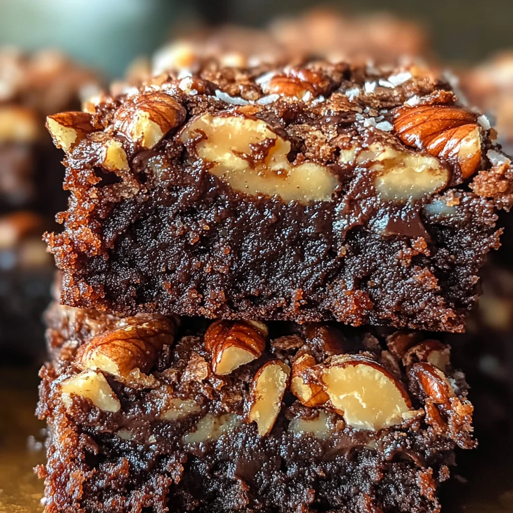Schokoladen-Pekannuss-Brownies