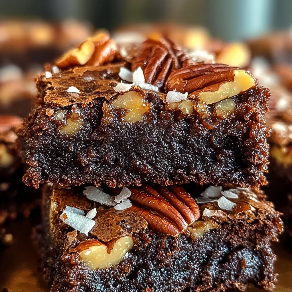 Schokoladen-Pekannuss-Brownies