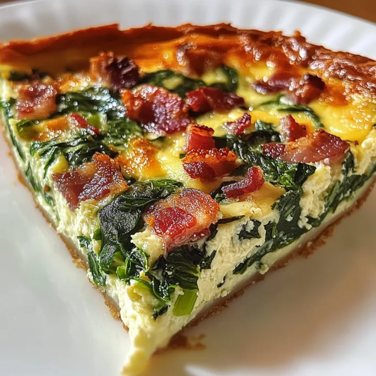 Spinat-Speck-Vier-Käse-Quiche