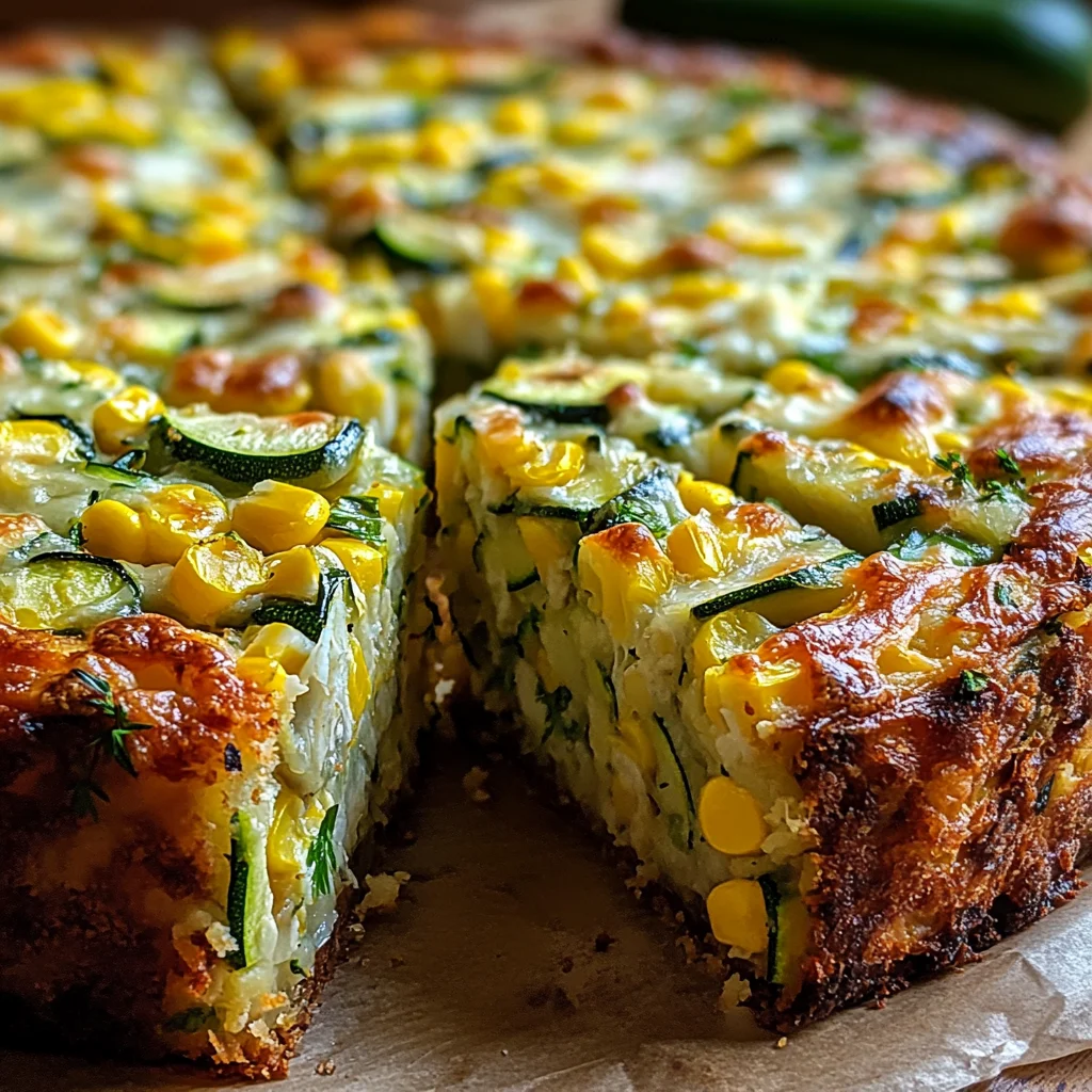 Süßmais-Zucchini-Kuchen